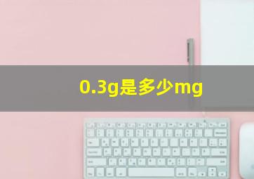 0.3g是多少mg