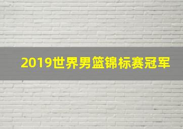 2019世界男篮锦标赛冠军