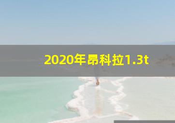 2020年昂科拉1.3t