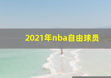 2021年nba自由球员