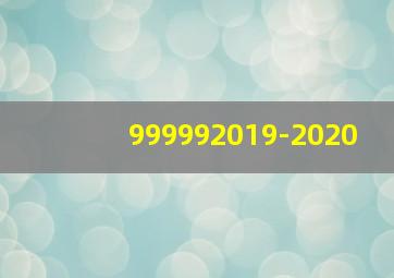 999992019-2020