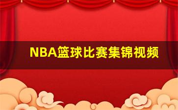 NBA篮球比赛集锦视频