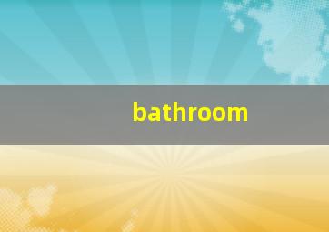 bathroom