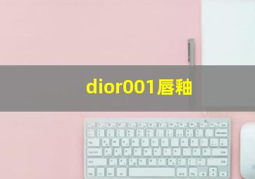 dior001唇釉