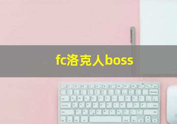 fc洛克人boss