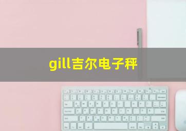 gill吉尔电子秤