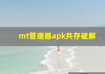 mt管理器apk共存破解