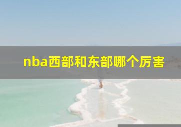 nba西部和东部哪个厉害