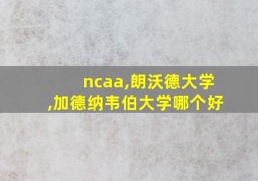 ncaa,朗沃德大学,加德纳韦伯大学哪个好