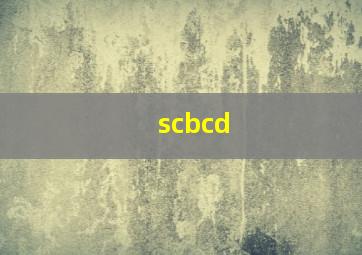 scbcd