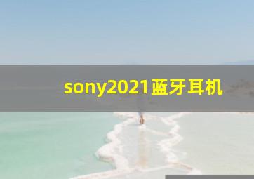 sony2021蓝牙耳机