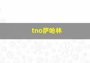 tno萨哈林