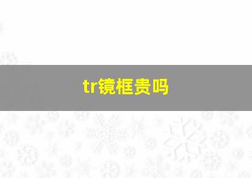 tr镜框贵吗