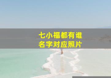 七小福都有谁名字对应照片