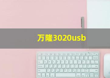 万隆3020usb