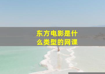 东方电影是什么类型的网课