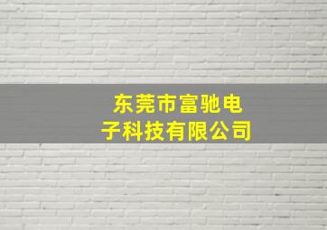 东莞市富驰电子科技有限公司