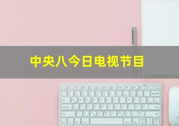 中央八今日电视节目