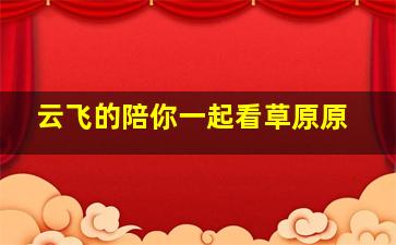 云飞的陪你一起看草原原