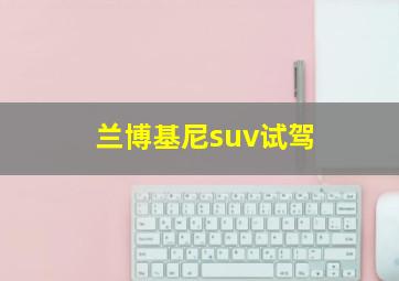 兰博基尼suv试驾