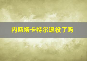 内斯塔卡特尔退役了吗