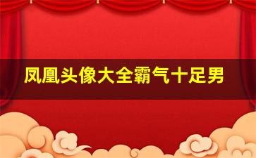 凤凰头像大全霸气十足男