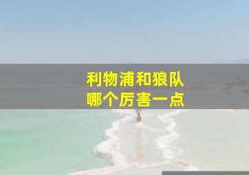 利物浦和狼队哪个厉害一点