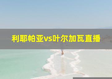 利耶帕亚vs叶尔加瓦直播