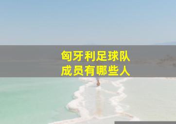 匈牙利足球队成员有哪些人