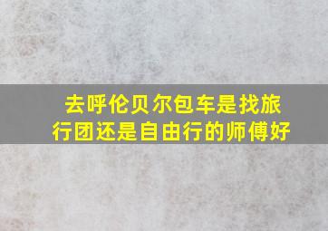 去呼伦贝尔包车是找旅行团还是自由行的师傅好