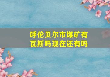 呼伦贝尔市煤矿有瓦斯吗现在还有吗