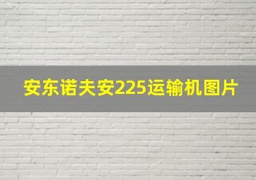 安东诺夫安225运输机图片