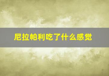 尼拉帕利吃了什么感觉