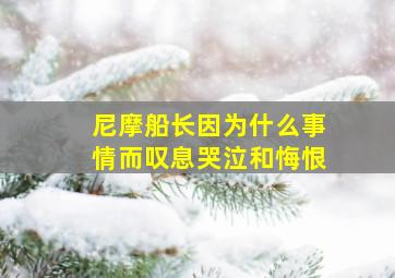 尼摩船长因为什么事情而叹息哭泣和悔恨