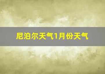 尼泊尔天气1月份天气