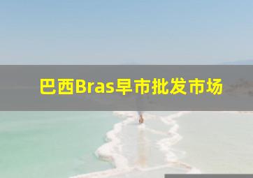 巴西Bras早市批发市场