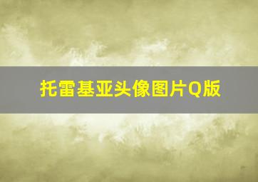 托雷基亚头像图片Q版