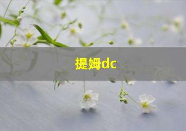 提姆dc