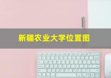 新疆农业大学位置图