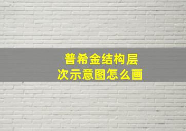 普希金结构层次示意图怎么画