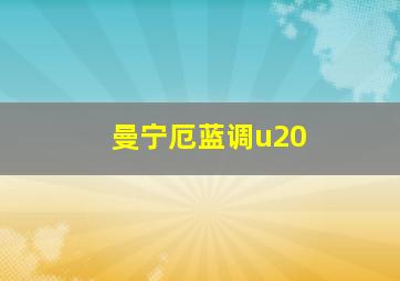 曼宁厄蓝调u20