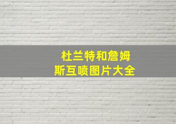 杜兰特和詹姆斯互喷图片大全