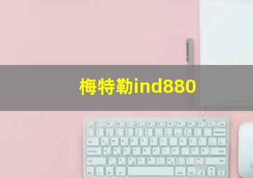 梅特勒ind880