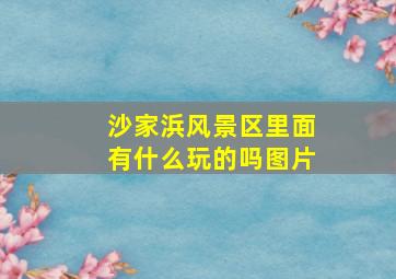 沙家浜风景区里面有什么玩的吗图片