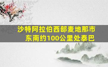 沙特阿拉伯西部麦地那市东南约100公里处泰巴