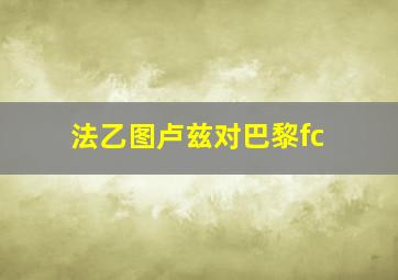 法乙图卢兹对巴黎fc