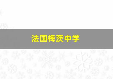 法国梅茨中学