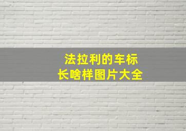 法拉利的车标长啥样图片大全