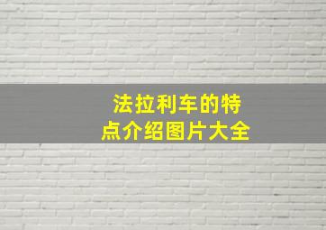 法拉利车的特点介绍图片大全