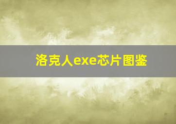 洛克人exe芯片图鉴